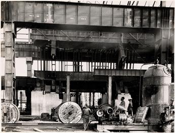 (BENGAL STEELWORKS CONSTRUCTION) A thick album entitled Steel Corporation of Bengal Ltd., Napuria Works with approximately 155 rich pho